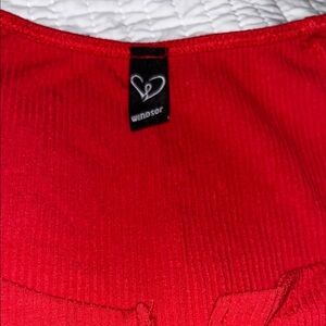 Red Women's Top